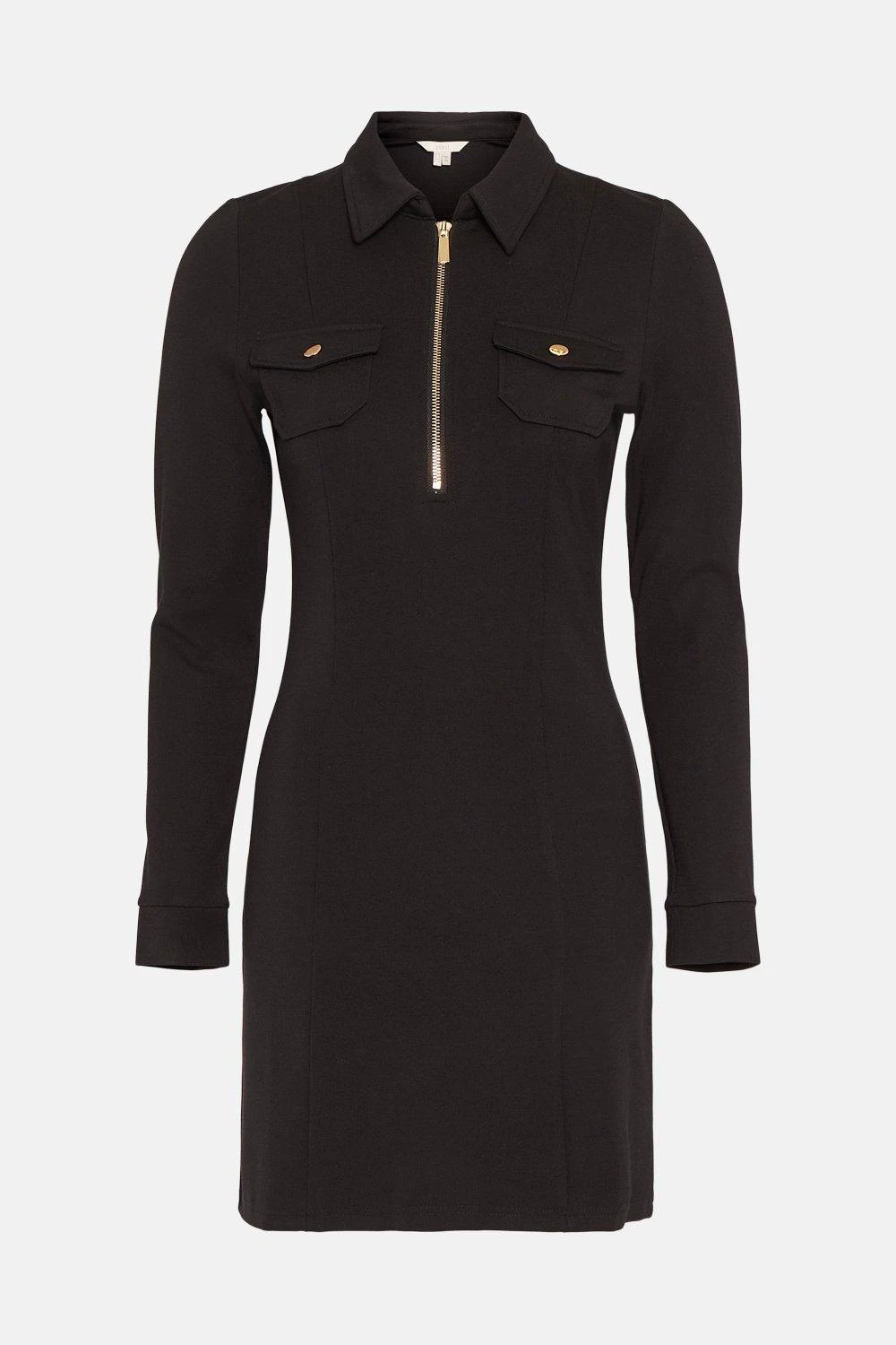 Coast Zip Up Ponte Dress 6 Coast Zip Up Ponte Dress - Image 4