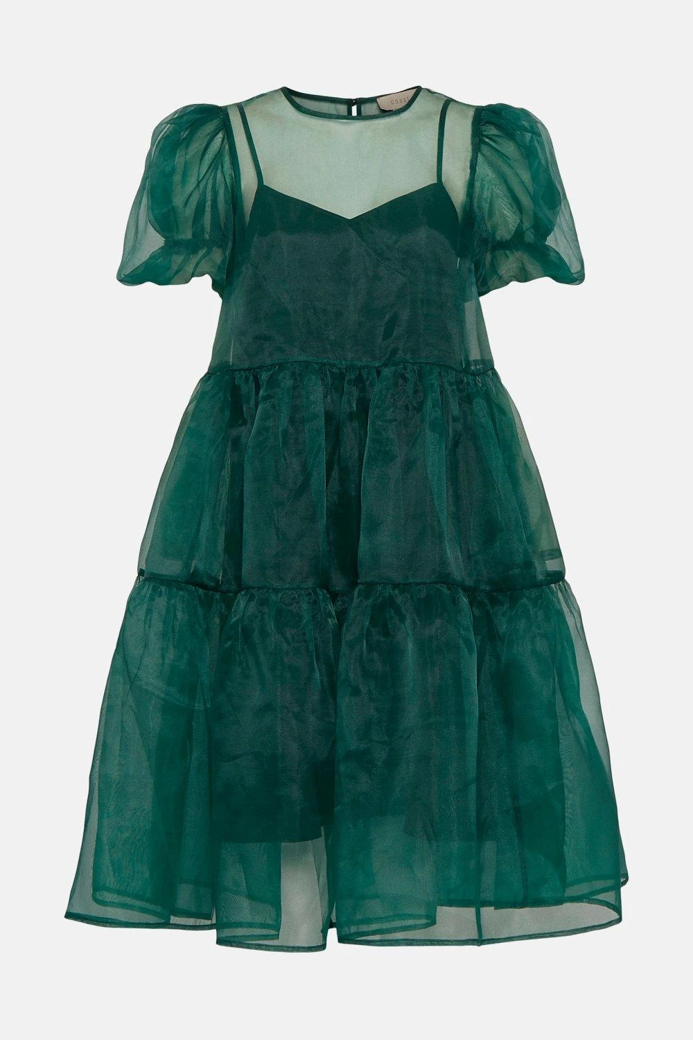 Coast Puff Sleeve Smock Midi Dress 4 Coast Puff Sleeve Smock Midi Dress - Image 2