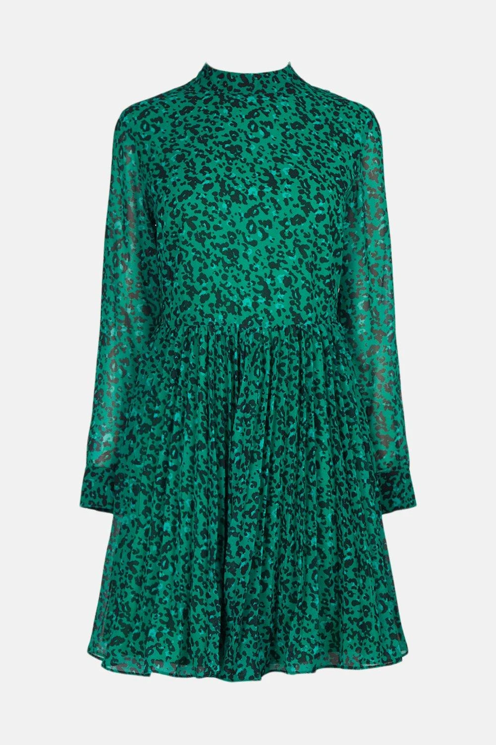 Coast Pleat Skirt Printed Midi Dress 4 Coast Pleat Skirt Printed Midi Dress - Image 2