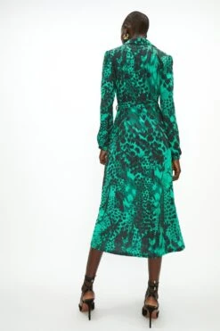 Coast Button Through Belted Shirt Dress -Simply Feminine Shop acc02942 bright20green xl 2