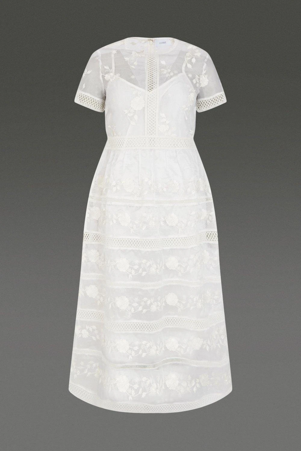 Coast Premium Embroidered Organza Mini Dress 7 Coast Premium Embroidered Organza Mini Dress - Image 5