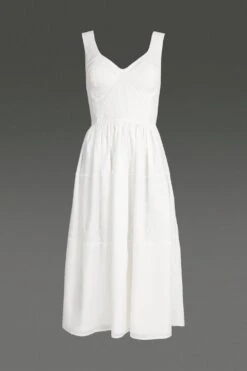 Coast Fitted Bodice Organza And Lace Dress 11 Coast Fitted Bodice Organza And Lace Dress -Simply Feminine Shop acc03592 ivory xl 3