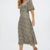 Coast V Neck Angel Sleeve Dress -Simply Feminine Shop bcc00061 multi xl