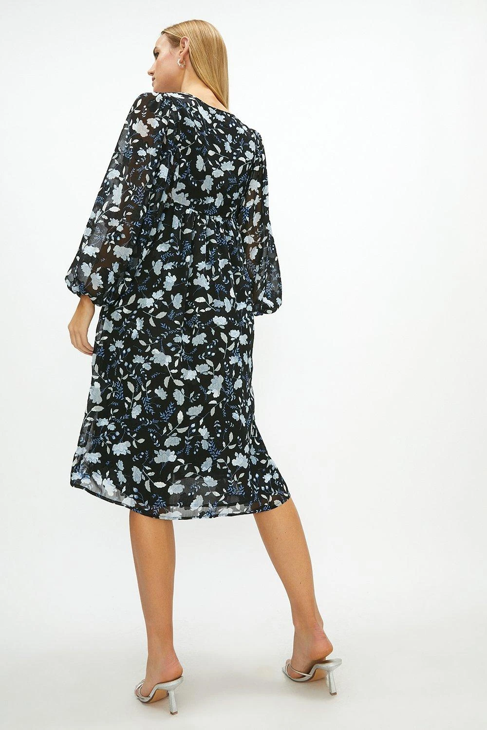 Coast Smock Button Detail Midi Dress 5 Coast Smock Button Detail Midi Dress - Image 3