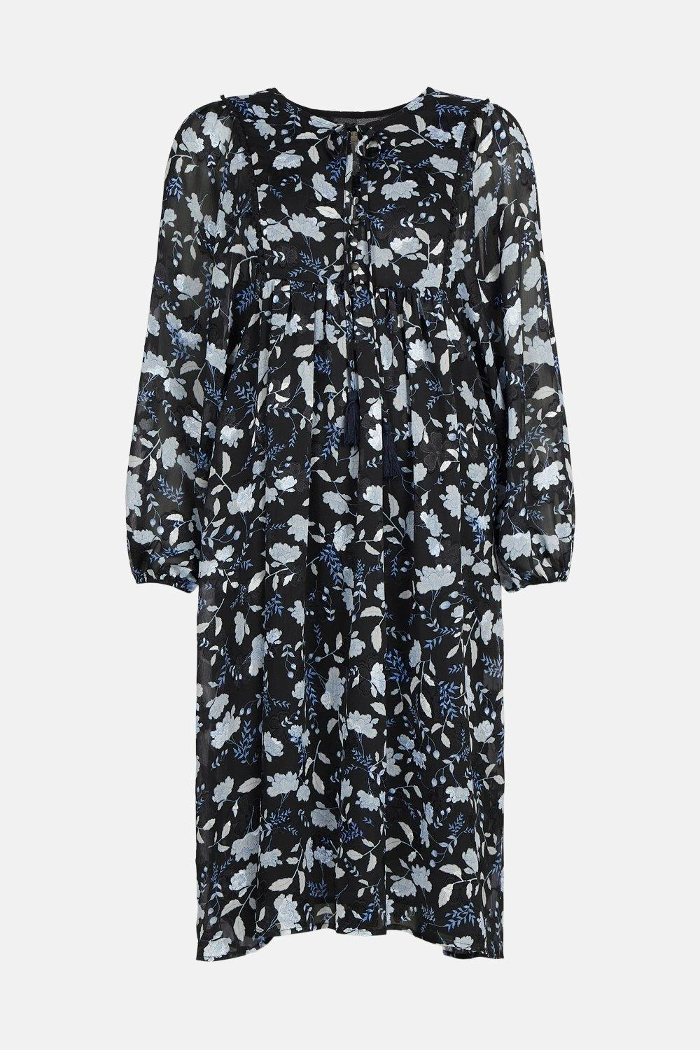 Coast Smock Button Detail Midi Dress 6 Coast Smock Button Detail Midi Dress - Image 4