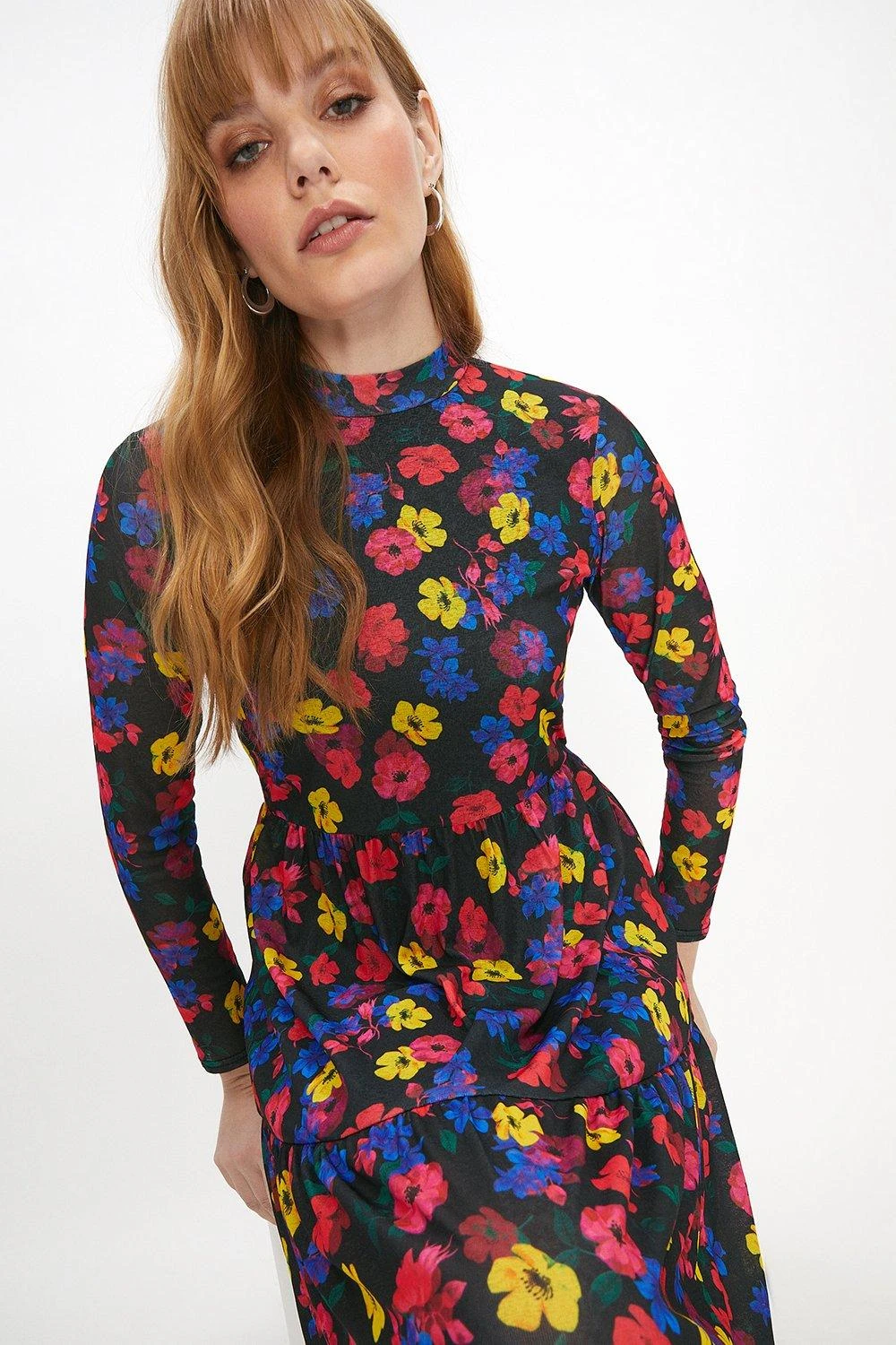 Coast Tiered Midi Dress 3 Coast Tiered Midi Dress - Image 2