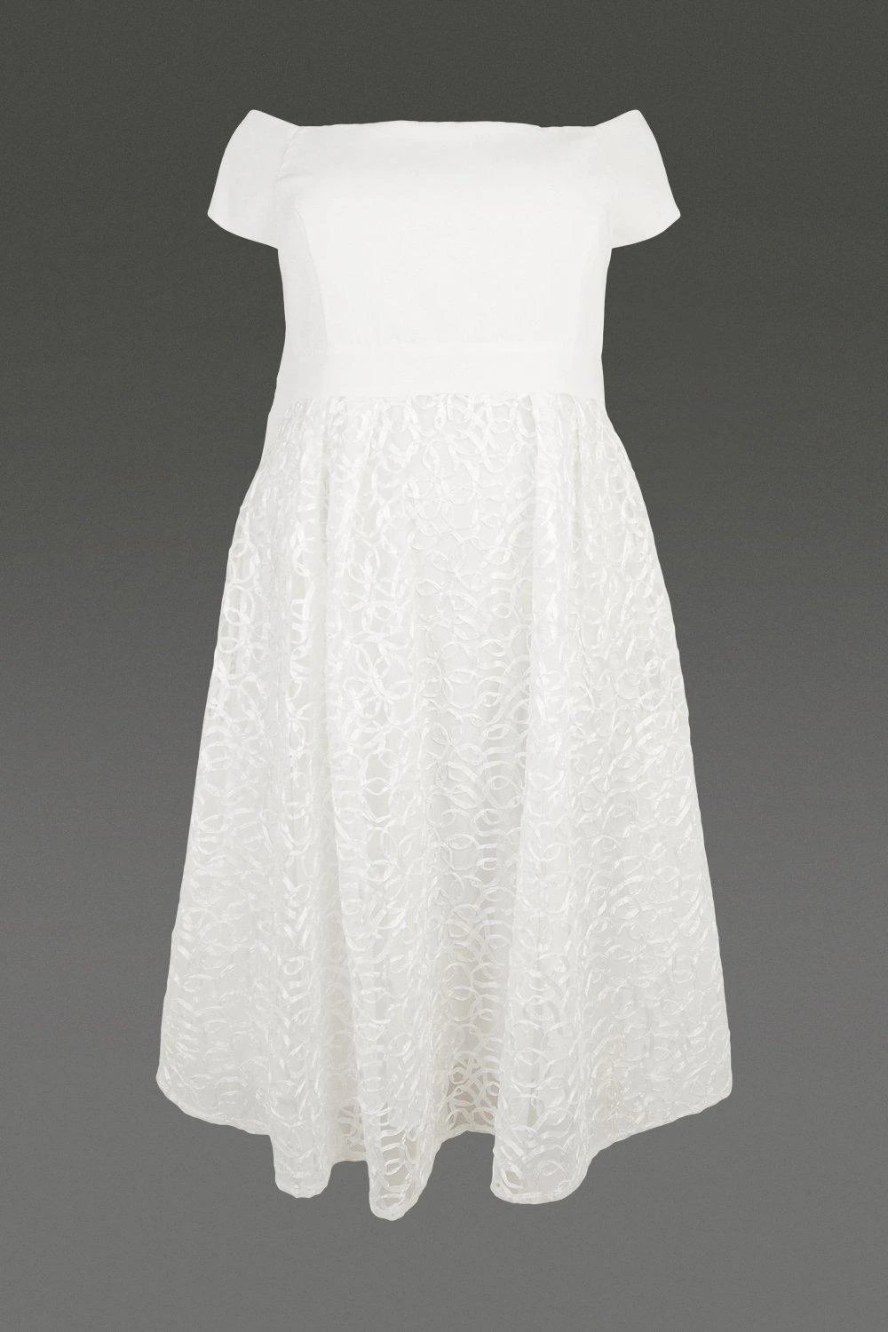 Coast Plus Size Embroidered Midi Dress 6 Coast Plus Size Embroidered Midi Dress - Image 4