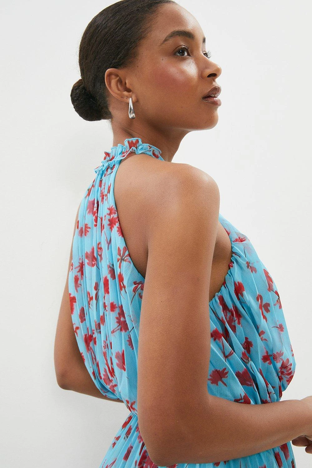 Coast Sleeveless Pleat Skirt Midaxi Dress 4 Coast Sleeveless Pleat Skirt Midaxi Dress - Image 2