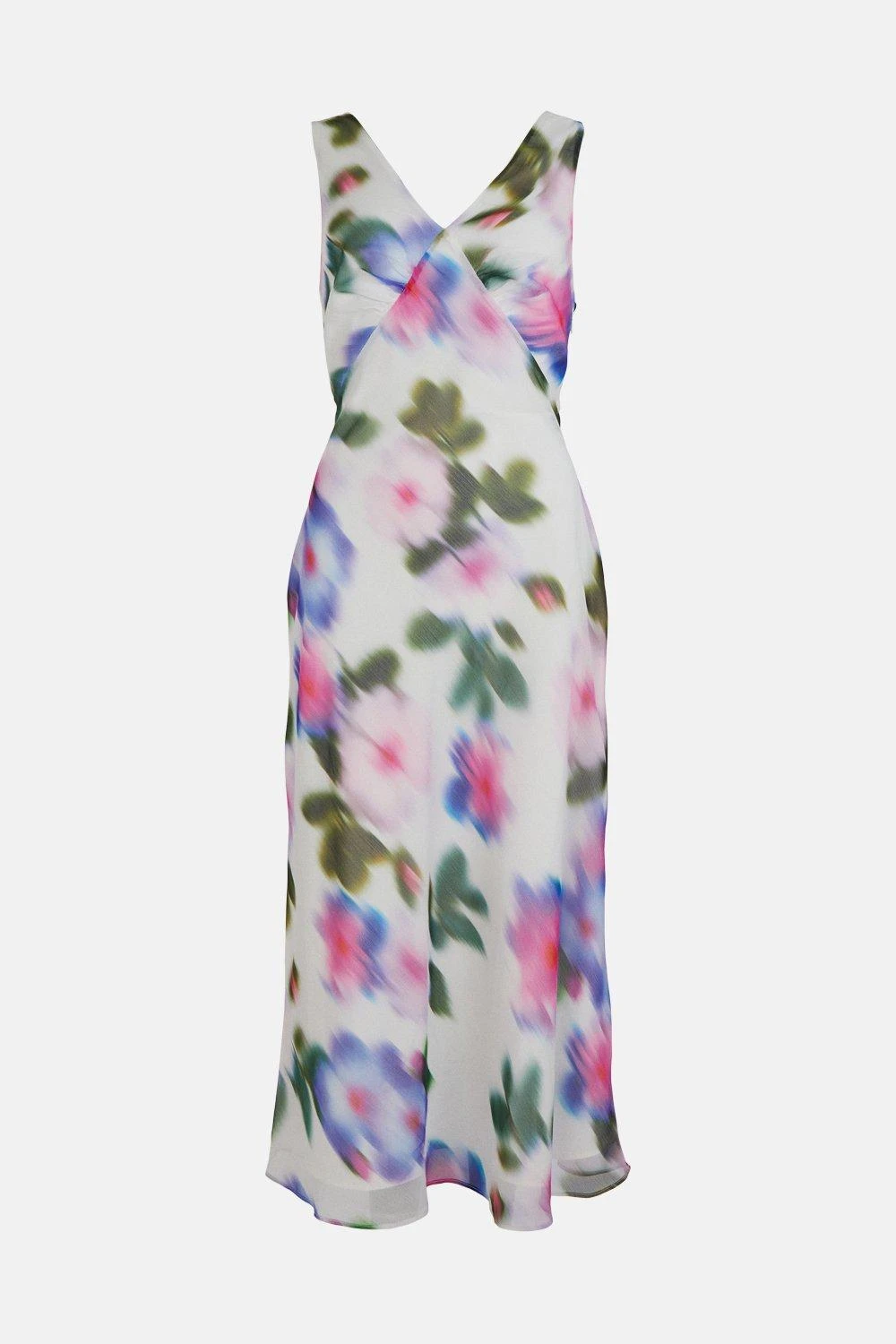 Coast Tie Back Detail Printed Slip Dress 6 Coast Tie Back Detail Printed Slip Dress - Image 4