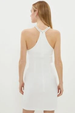 Coast Premium Diamante Trim Halter 9 Coast Premium Diamante Trim Halter -Simply Feminine Shop bcc00883 ivory xl 2