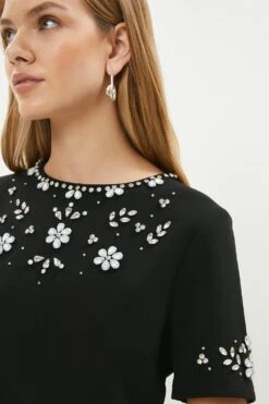 Coast Embellished Mini Dress -Simply Feminine Shop bcc00942 black xl 1