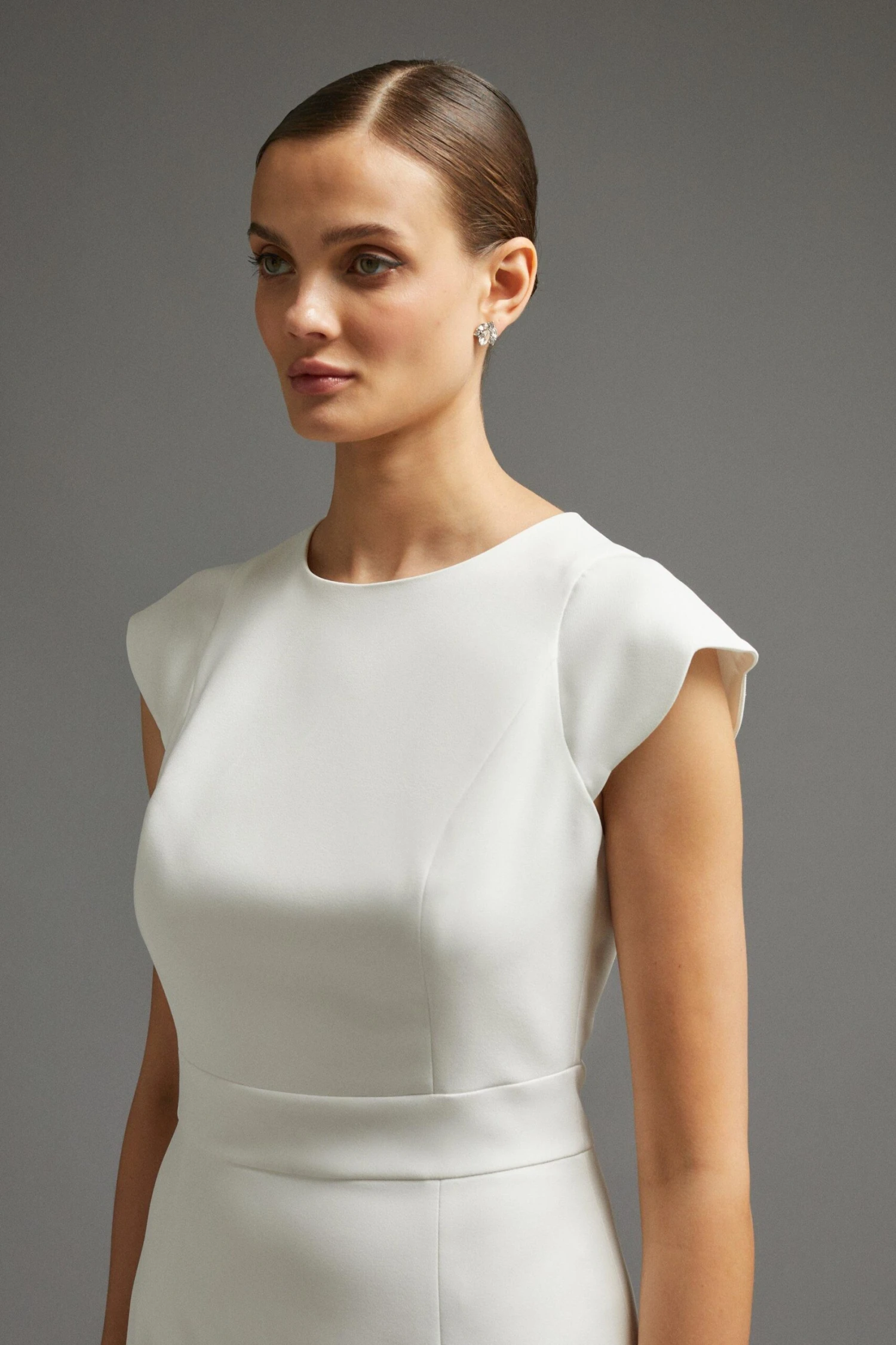 Coast Scallop Hem Pencil Midi Dress 7 Coast Scallop Hem Pencil Midi Dress - Image 5