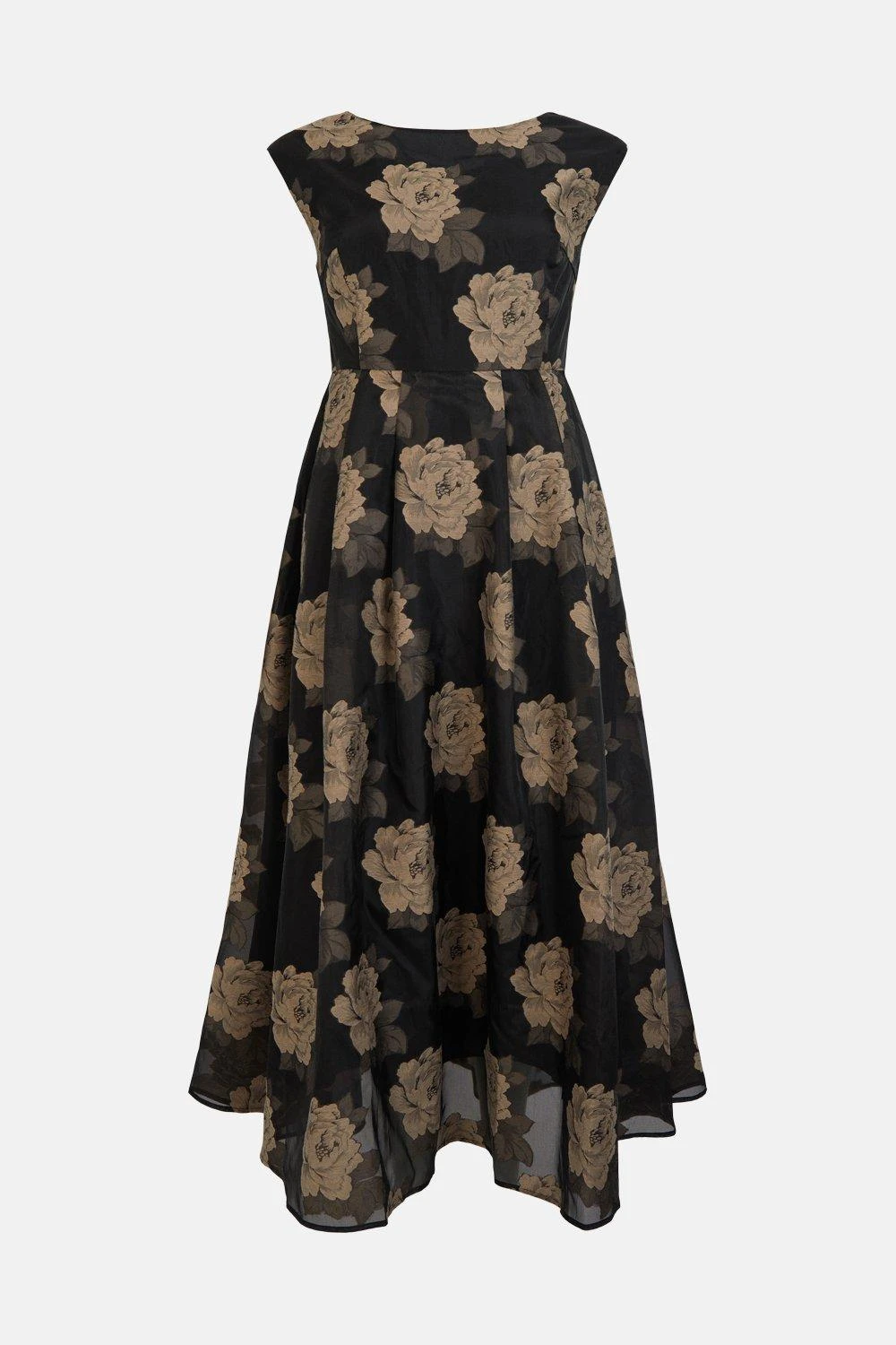 Coast Floral Jacquard Midi Dress 6 Coast Floral Jacquard Midi Dress - Image 4
