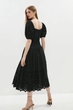 Coast Corset Body Broderie Dress 8 Coast Corset Body Broderie Dress -Simply Feminine Shop bcc01804 black xl 2