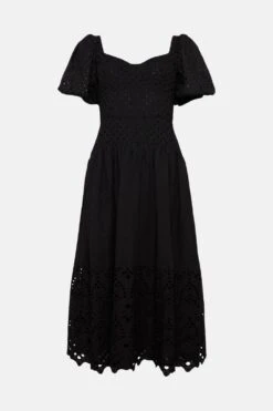 Coast Corset Body Broderie Dress 9 Coast Corset Body Broderie Dress -Simply Feminine Shop bcc01804 black xl 3