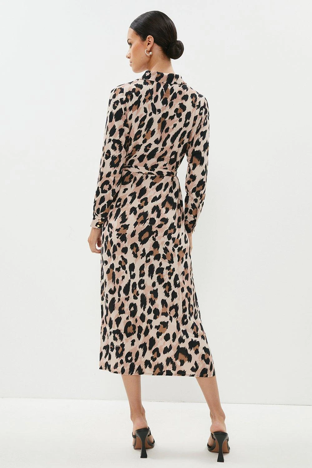 Coast Petite Collared Midi Wrap Dress 5 Coast Petite Collared Midi Wrap Dress - Image 3