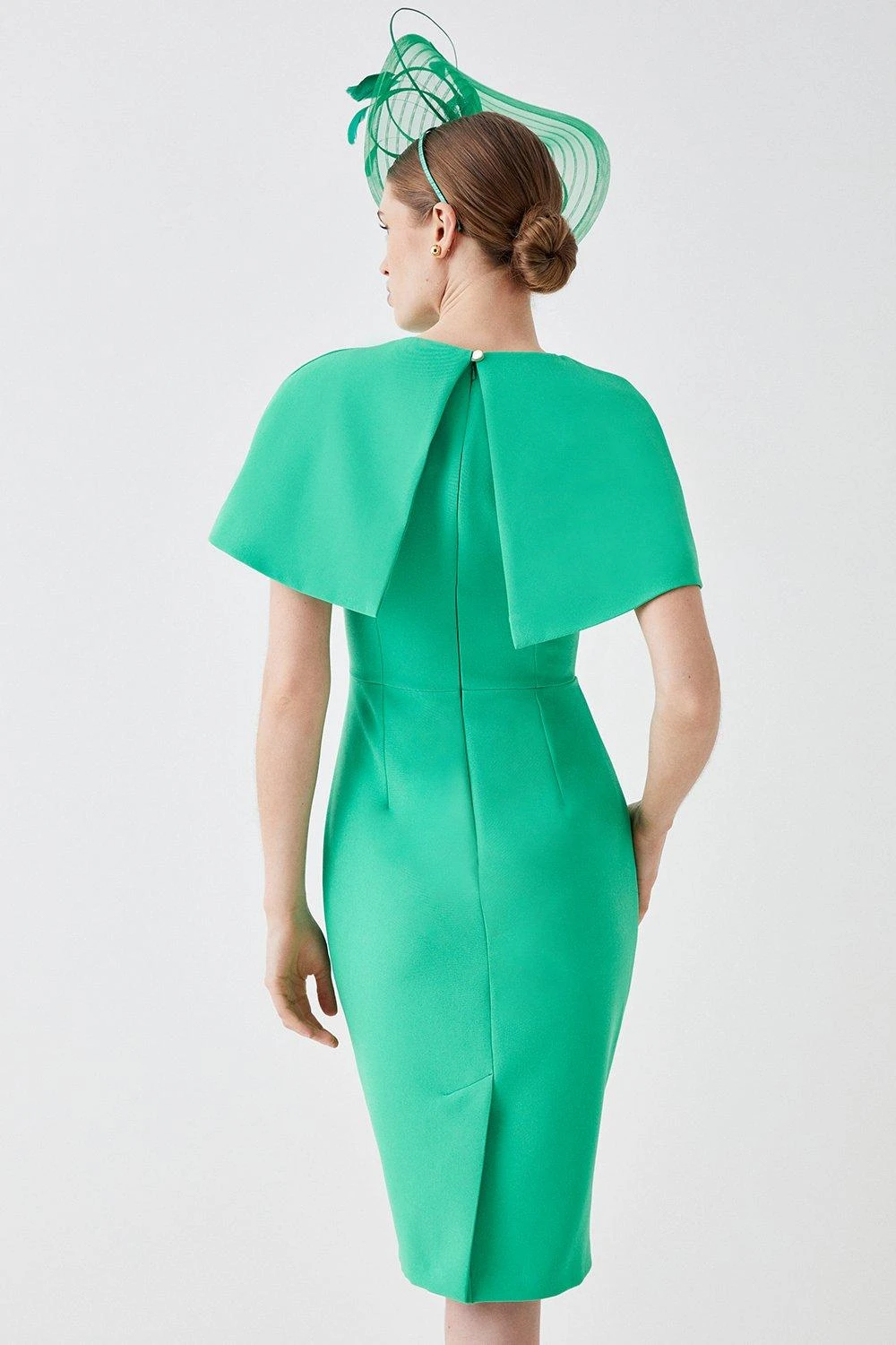 Coast Cape Detail Body Sculpt Midi Dress 5 Coast Cape Detail Body Sculpt Midi Dress - Image 3