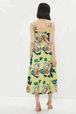 Coast Premium Jacquard Corset Midi Dress​ -Simply Feminine Shop bcc02815 green xl 2