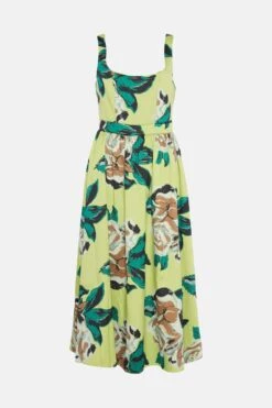 Coast Premium Jacquard Corset Midi Dress​ -Simply Feminine Shop bcc02815 green xl 3
