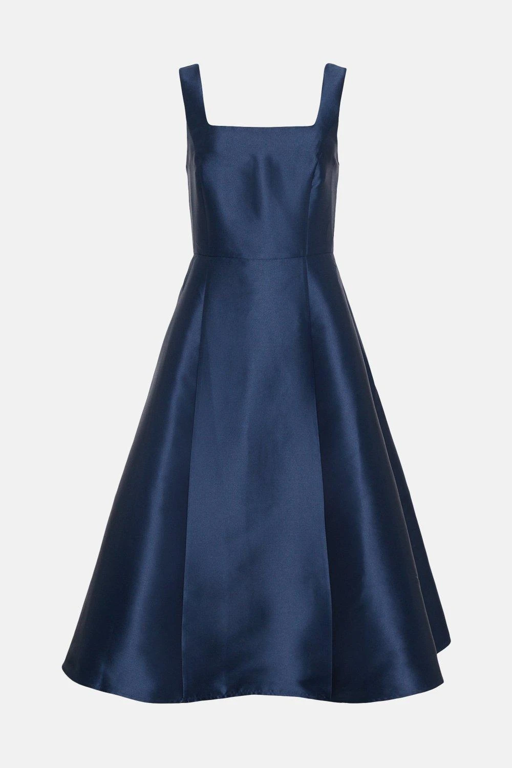 Coast Square Neck Structured Twill Midi Dress 6 Coast Square Neck Structured Twill Midi Dress - Image 4