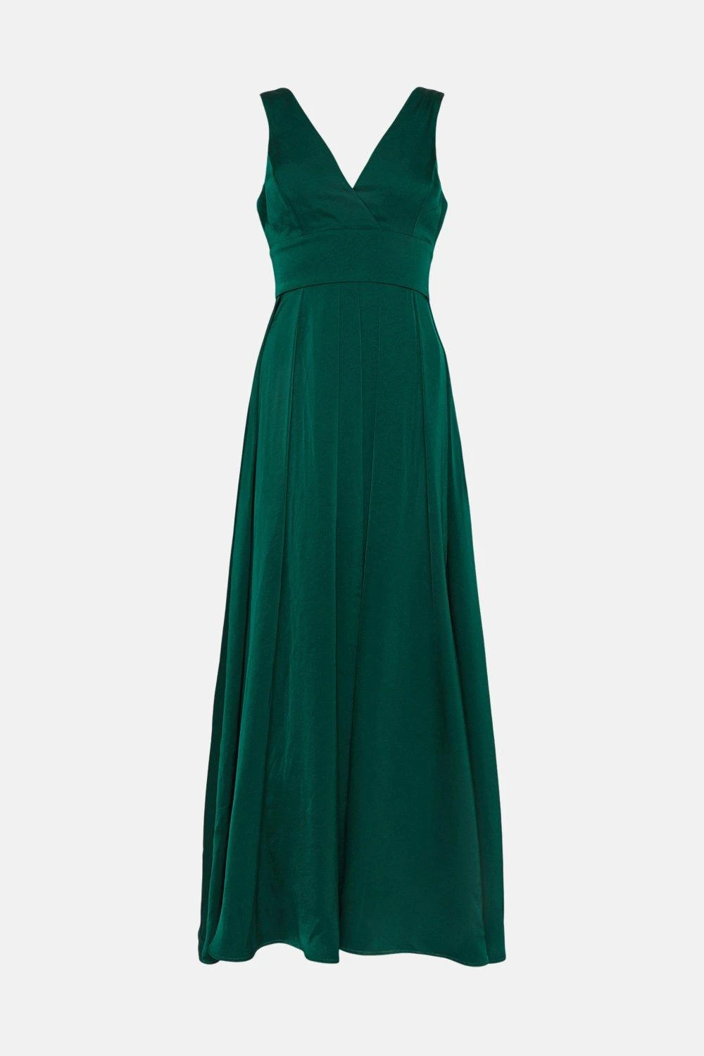 Coast Petite Full Skirted Satin Maxi Dress 6 Coast Petite Full Skirted Satin Maxi Dress - Image 4
