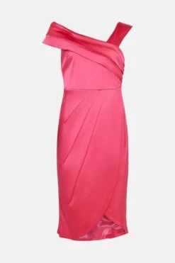 Coast Premium Italian Fabric One Shoulder Pencil Dress -Simply Feminine Shop bcc03164 hot20pink xl 3