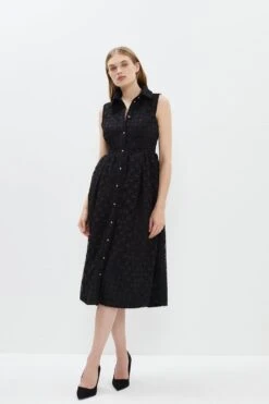 Coast Lace Midi Shirt Dress