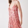 Coast Premium Sequin And Fringe Mini Dress -Simply Feminine Shop bcc03356 coral xl
