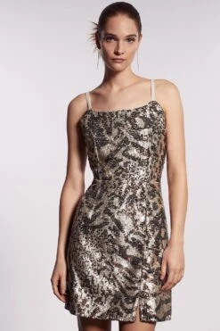Coast Hand Embellished Sequin Cami Dress​