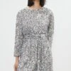 Coast Belted Sequin Mini Dress -Simply Feminine Shop bcc03566 silver xl
