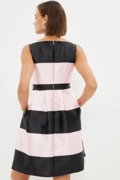 Coast Full Skirt Twill Mini Dress -Simply Feminine Shop bcc03677 pink xl 2