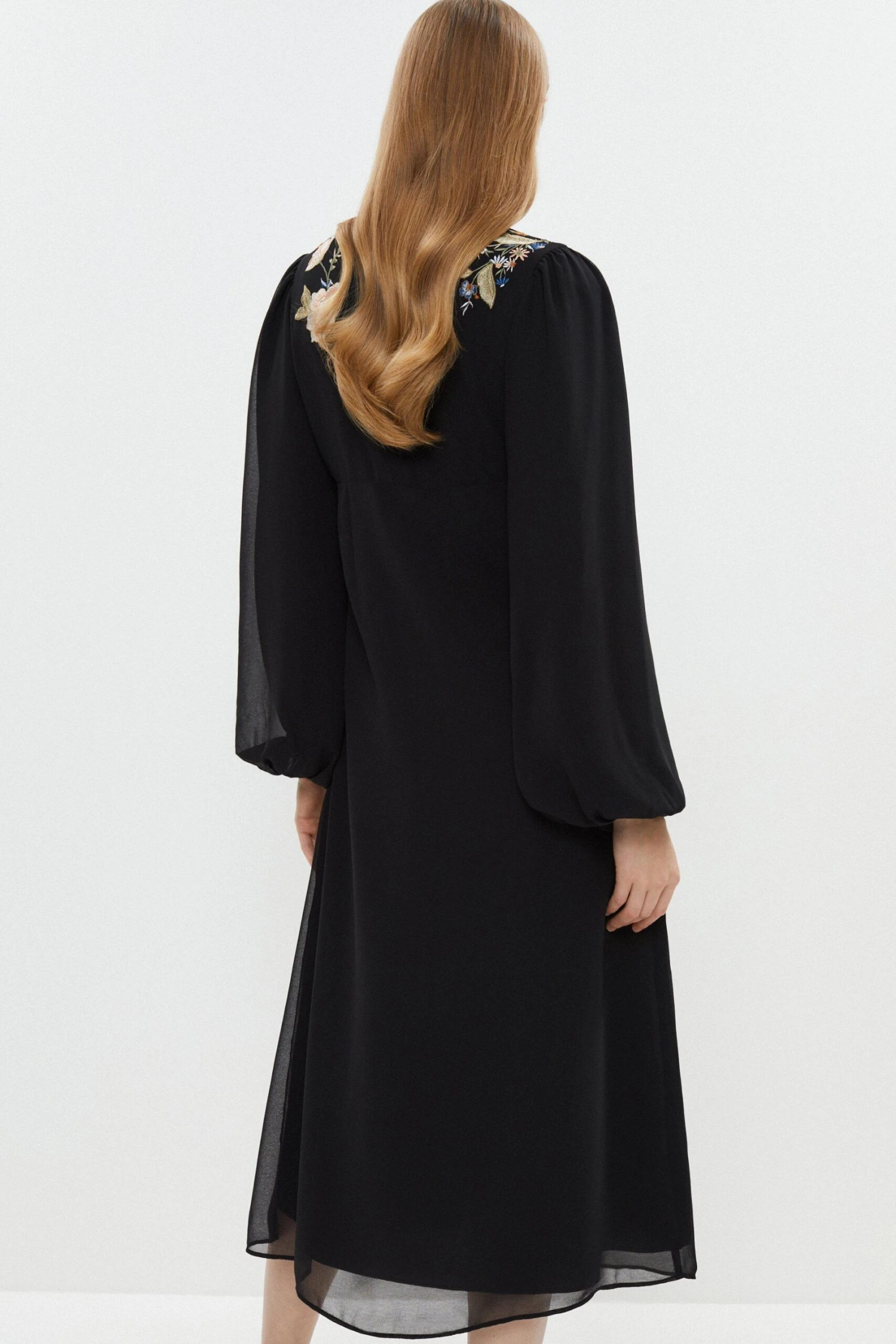 Coast Petite Mirrored Orchid Button Through Dress 5 Coast Petite Mirrored Orchid Button Through Dress - Image 3