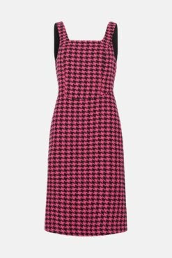 Coast Petite Tweed Panelled Midi Pencil Dress -Simply Feminine Shop bcc03746 pink xl 3