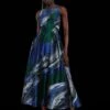 Coast Premium Metallic Abstract Jacquard Midi Dress 1 Coast Premium Metallic Abstract Jacquard Midi Dress -Simply Feminine Shop bcc03820 blue xl
