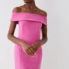 Coast Premium Bardot Mini Dress 2 Coast Premium Bardot Mini Dress -Simply Feminine Shop bcc03836 hot20pink xl