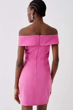 Coast Premium Bardot Mini Dress -Simply Feminine Shop bcc03836 hot20pink xl 2