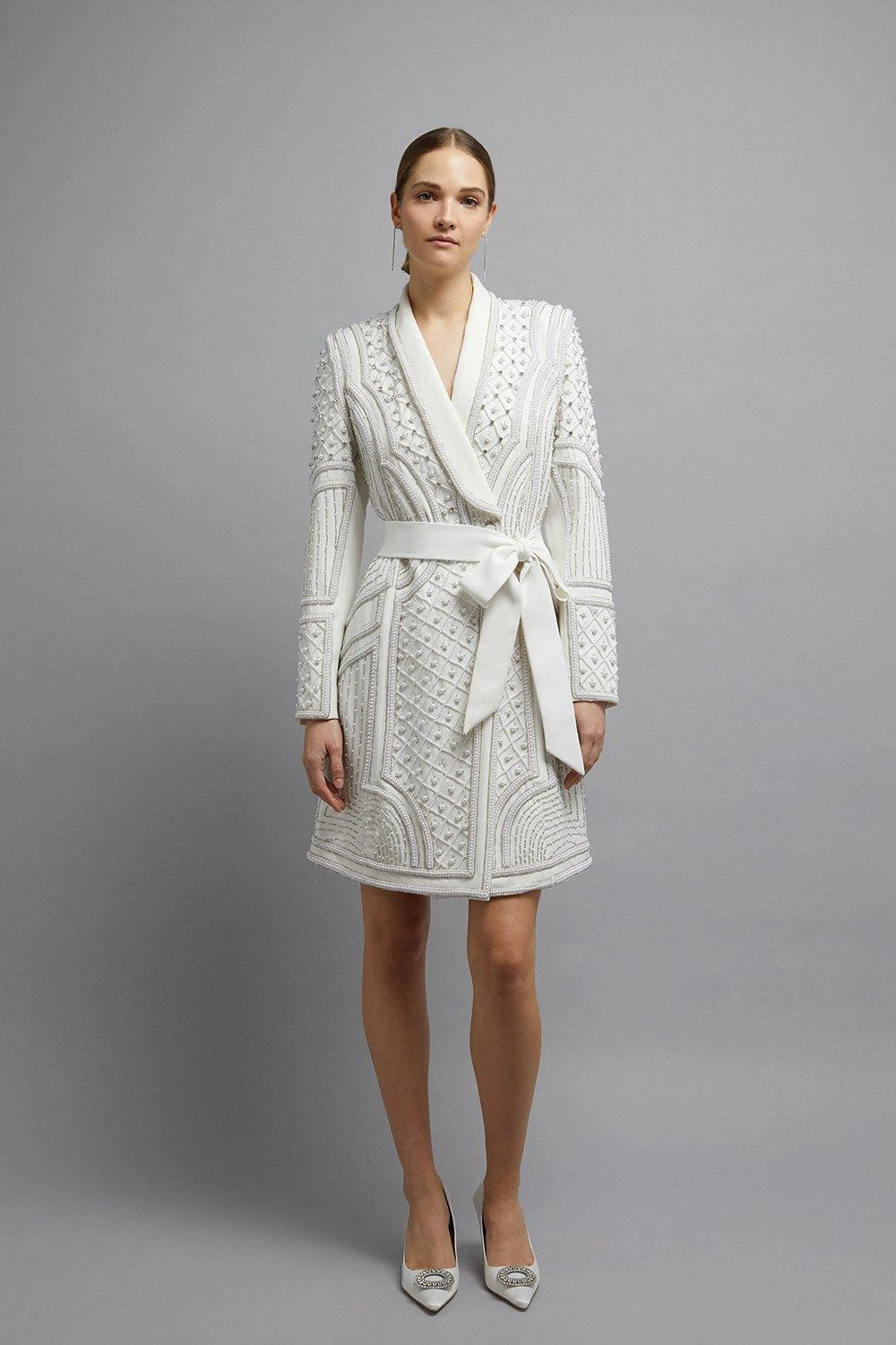 Coast Premium Embellished Tux Dress​