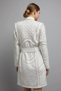 Coast Premium Embellished Tux Dress​ -Simply Feminine Shop bcc03948 ivory xl 2