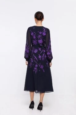 Coast Petite Dahlia Floral Embroidered Dress -Simply Feminine Shop bcc03949 ink xl 2