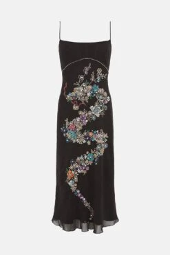 Coast Julie Kuyath Embellished Dragon Corset Slip Dress 11 Coast Julie Kuyath Embellished Dragon Corset Slip Dress -Simply Feminine Shop bcc03970 black xl 3