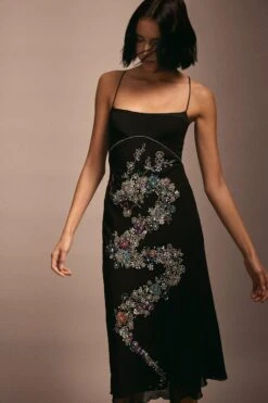 Coast Julie Kuyath Embellished Dragon Corset Slip Dress 12 Coast Julie Kuyath Embellished Dragon Corset Slip Dress -Simply Feminine Shop bcc03970 black xl 4