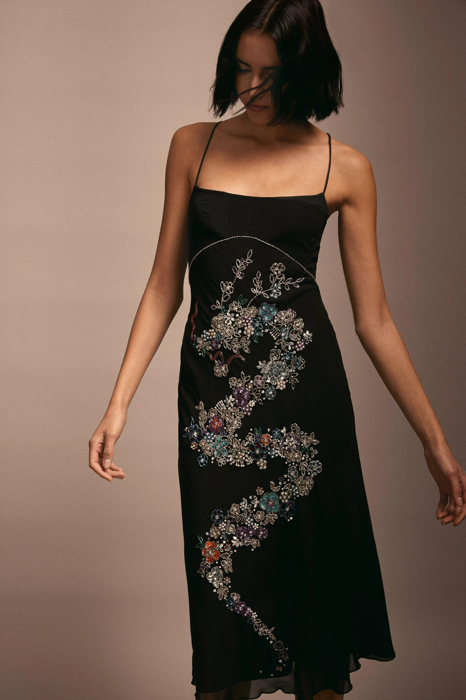 Coast Julie Kuyath Embellished Dragon Corset Slip Dress 7 Coast Julie Kuyath Embellished Dragon Corset Slip Dress - Image 5