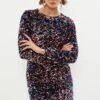 Coast Multi Sequin Mini Shift Dress 2 Coast Multi Sequin Mini Shift Dress -Simply Feminine Shop bcc04062 multi xl