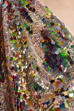 Coast Batwing Plunge Neck Sequin Mini Dress -Simply Feminine Shop bcc04257 gold xl 5