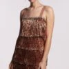 Coast Tiered Tinsel Mini Dress 2 Coast Tiered Tinsel Mini Dress -Simply Feminine Shop bcc04285 rose20gold xl