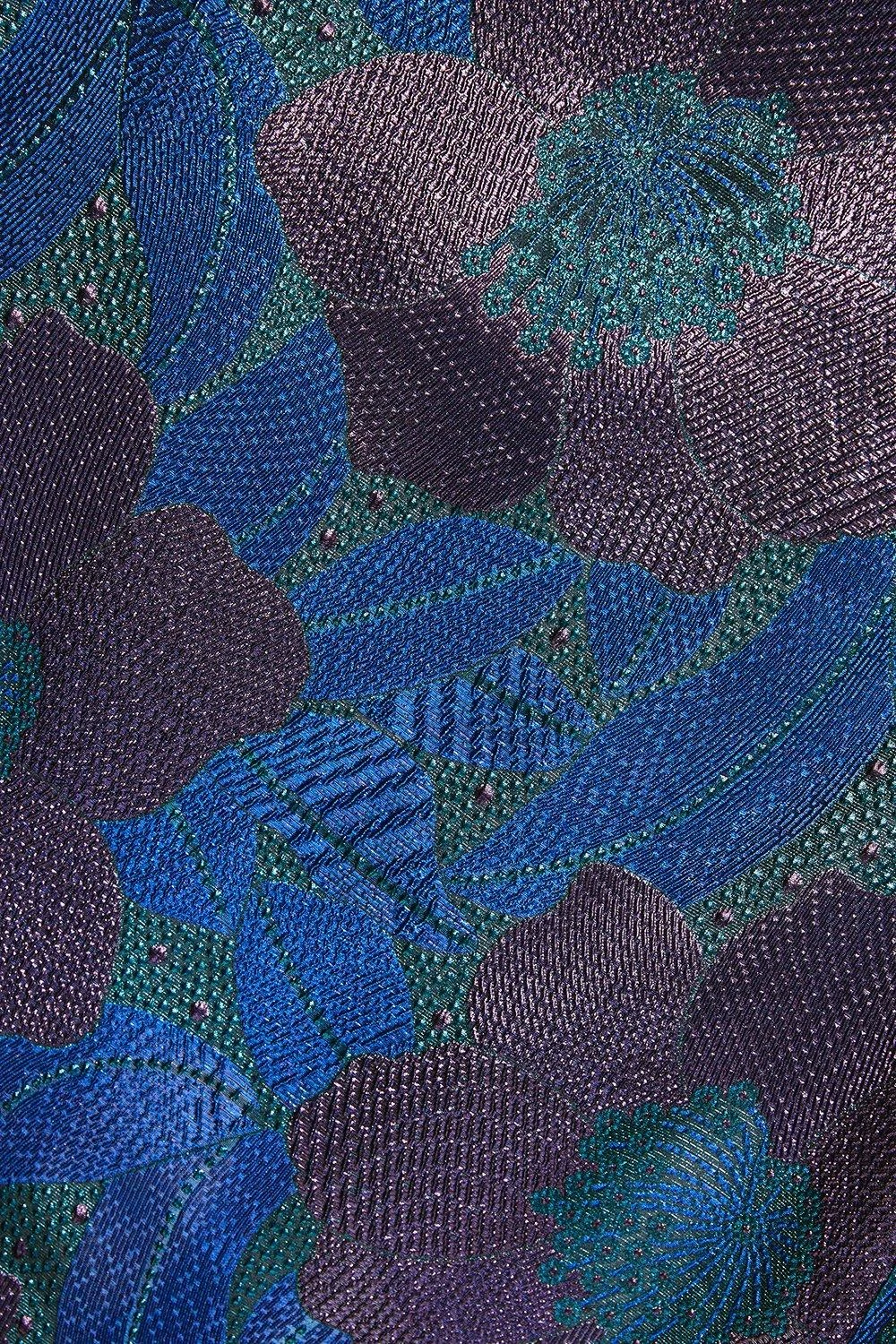 Coast Plunge Neck Premium Jacquard Midi Dress 8 Coast Plunge Neck Premium Jacquard Midi Dress - Image 6