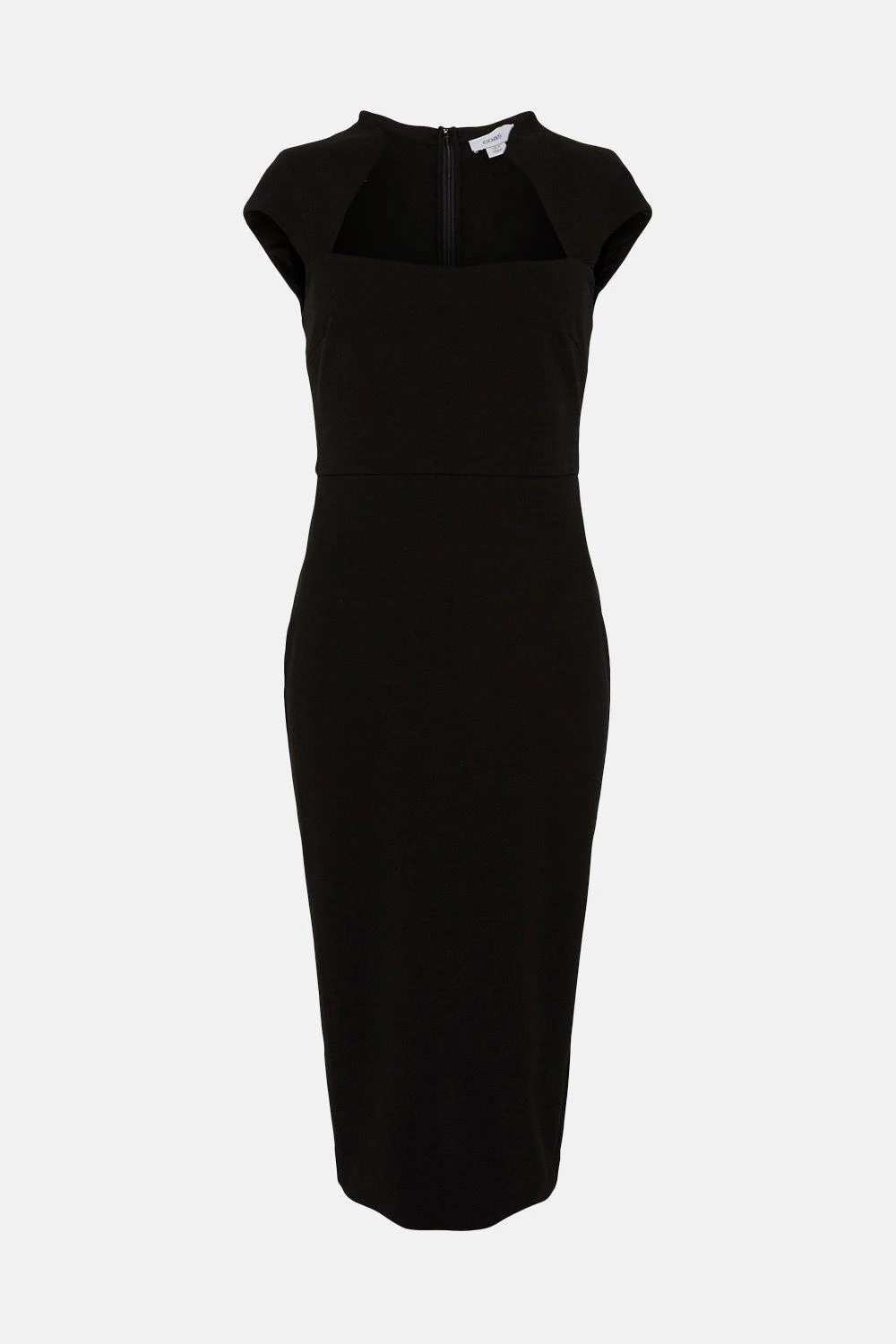 Coast Square Neck Cap Sleeve Midi Dress 6 Coast Square Neck Cap Sleeve Midi Dress - Image 4