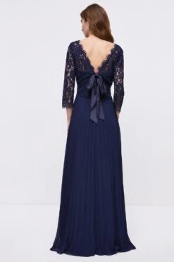 Coast Petite Removable Lace Top Bandeau Bridesmaid Dress 9 Coast Petite Removable Lace Top Bandeau Bridesmaid Dress -Simply Feminine Shop bcc04926 navy xl 2