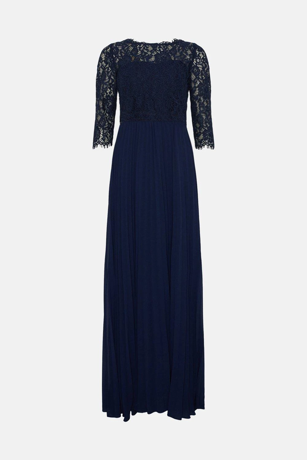 Coast Petite Removable Lace Top Bandeau Bridesmaid Dress 6 Coast Petite Removable Lace Top Bandeau Bridesmaid Dress - Image 4