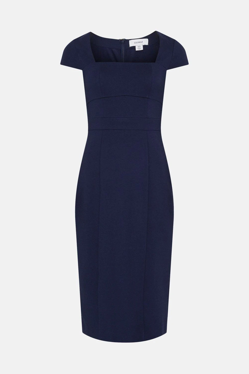 Coast Square Neck Ponte Midi Dress 6 Coast Square Neck Ponte Midi Dress - Image 4